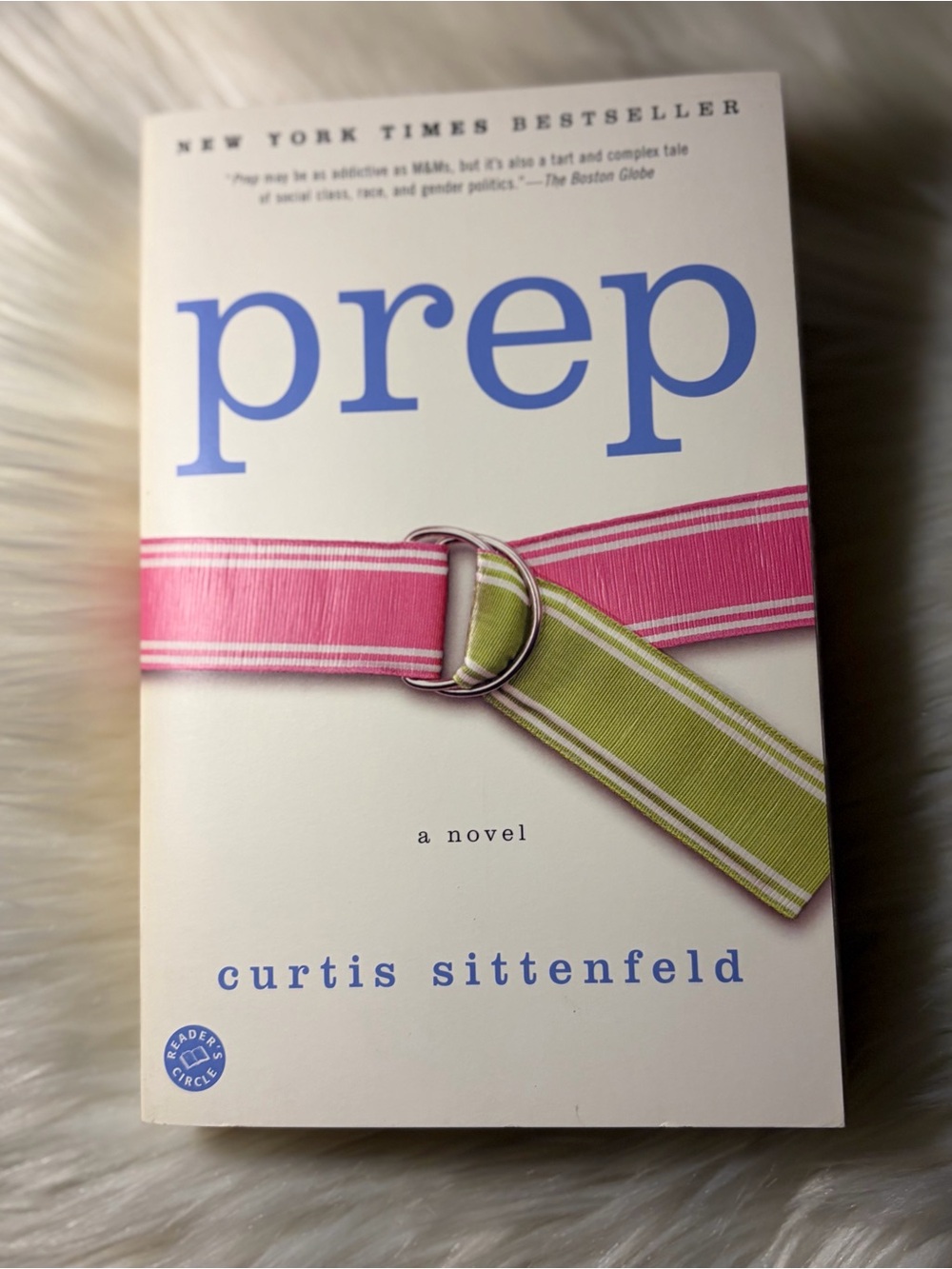 '📚 3 for $15 📚 ‘Prep' Paperback Novel - White Cover with Pink & Green Accents